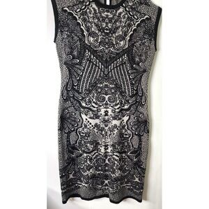 Sela Collection Womens Black and Silver‎ Sparkle Sweater Dress Size XL